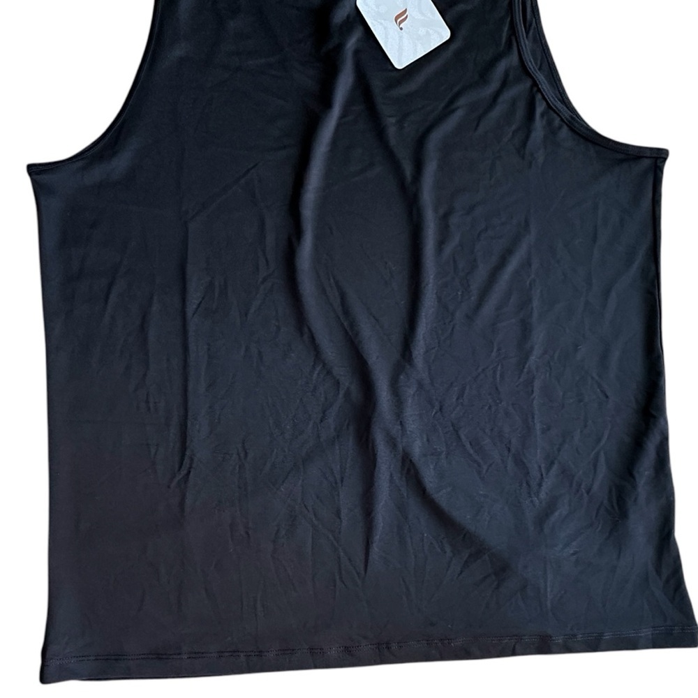 NWT | FABLETICS DRI-FLEX OPEN BACK SLEEVELESS TAN… - image 3